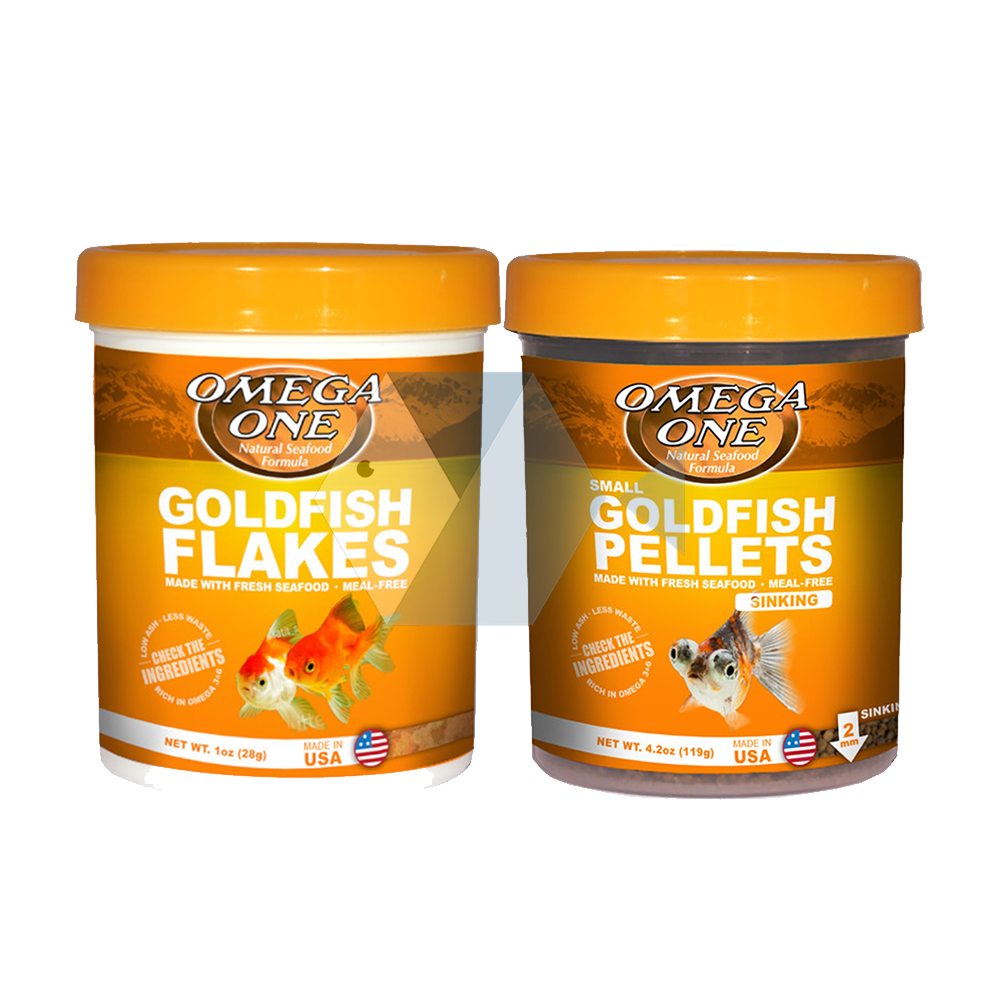 Omega one 2024 small goldfish pellets