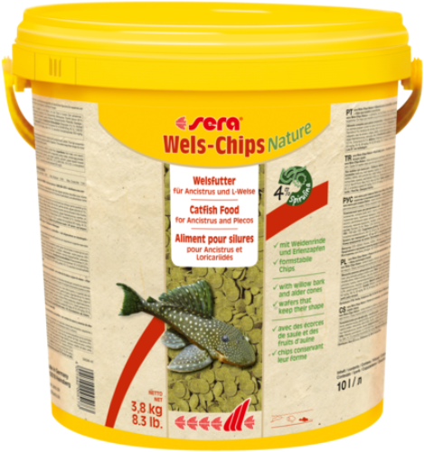 Sera Catfish Chips with Wood