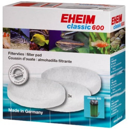 Eheim Classic 600 Filter Pad (White) - Fishly