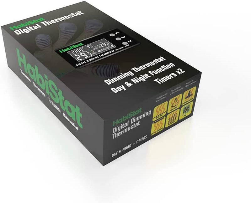 HabiStat Digital Dimming Thermostat (Day/Night Timer) - Fishly