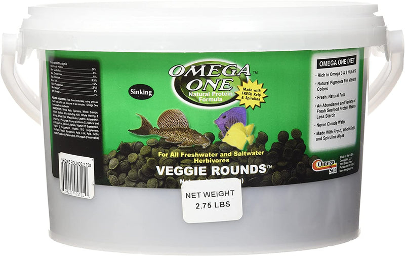 Omega One Veggie Rounds - Fishly