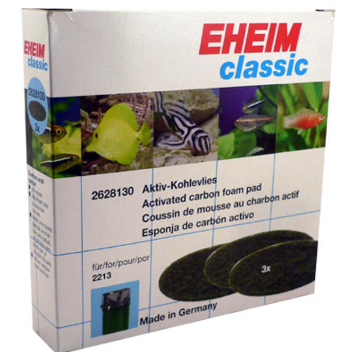 Eheim Classic 250 Filter Pad (Carbon) - Fishly
