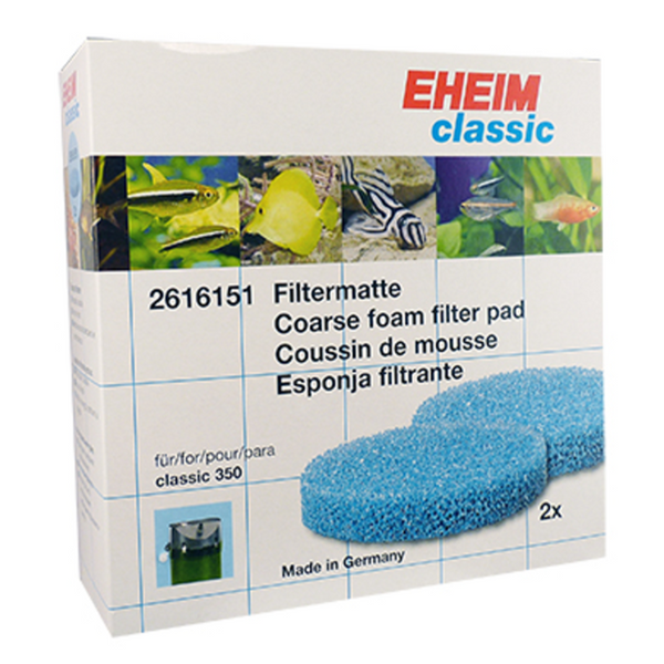Eheim Classic 350 Filter Pad (Blue) - Fishly