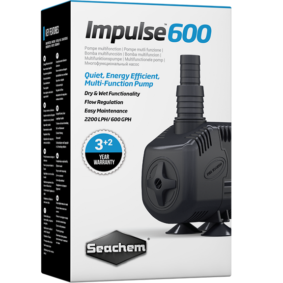 Seachem Impulse 600 Pump 2200L/h - Fishly