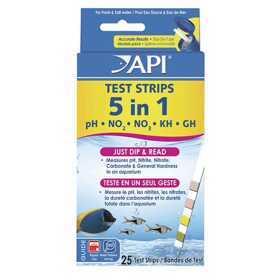 API Test Strips 5 in 1 - Fishly