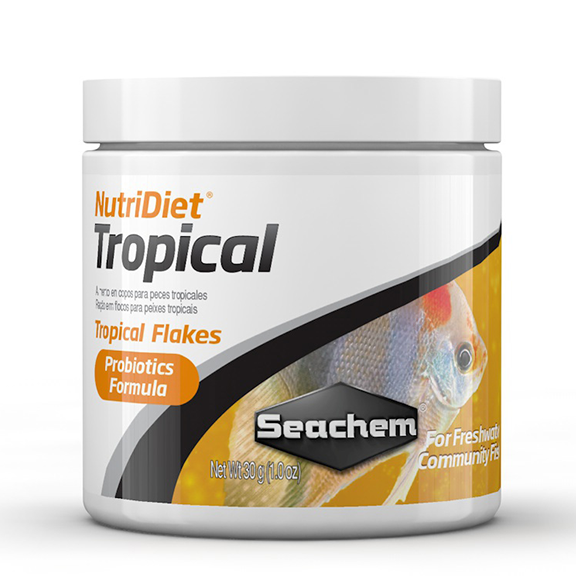 Seachem NutriDiet Tropical Probiotic Flake - Fishly