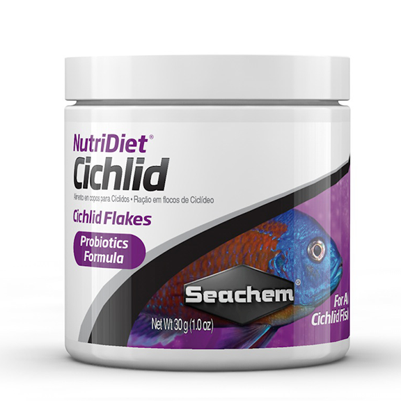Seachem NutriDiet Cichlid Probiotic Flake - Fishly
