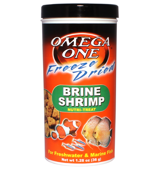 Omega One Freeze Dried Brine Shrimp - Fishly