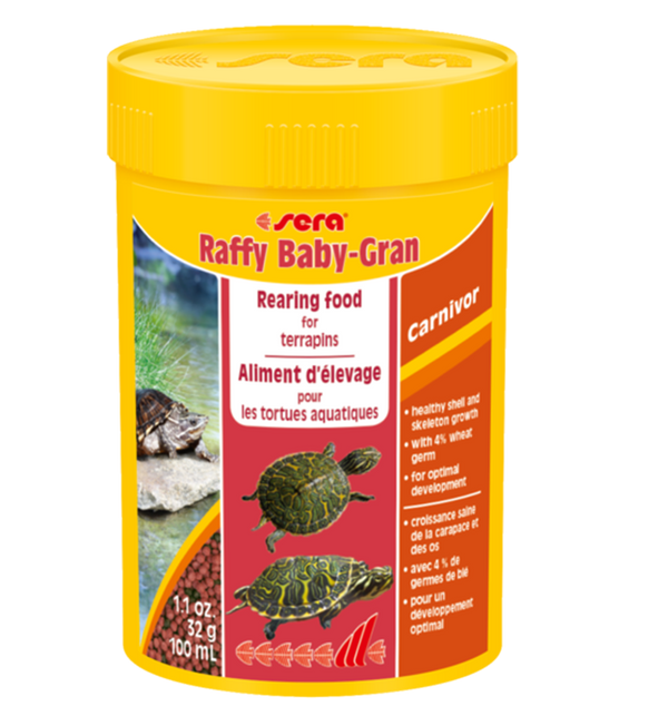 Sera Raffy Baby Turtle Food - Fishly