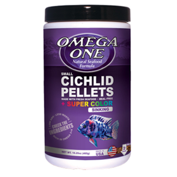 Omega One Super Colour Cichlid (Sinking) - Fishly