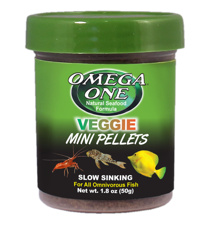 Omega One Veggie Mini Pellets - Fishly