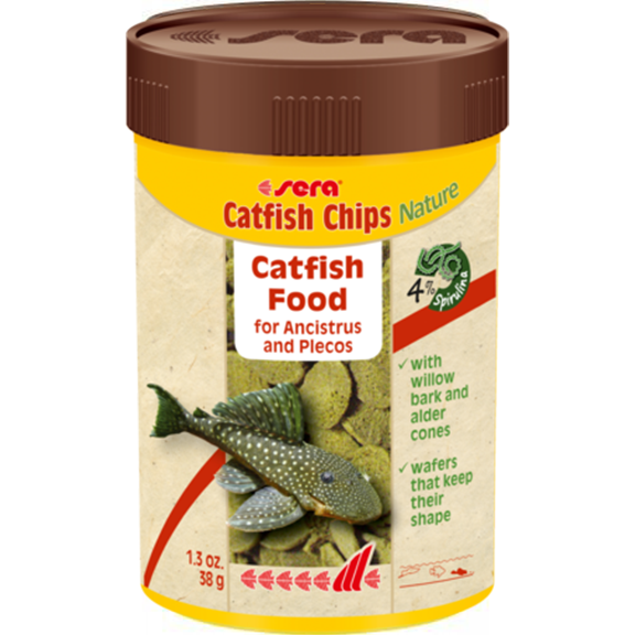 Sera Catfish Chips with Wood - Fishly
