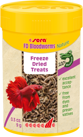 Sera Freeze Dried Bloodworms - Fishly