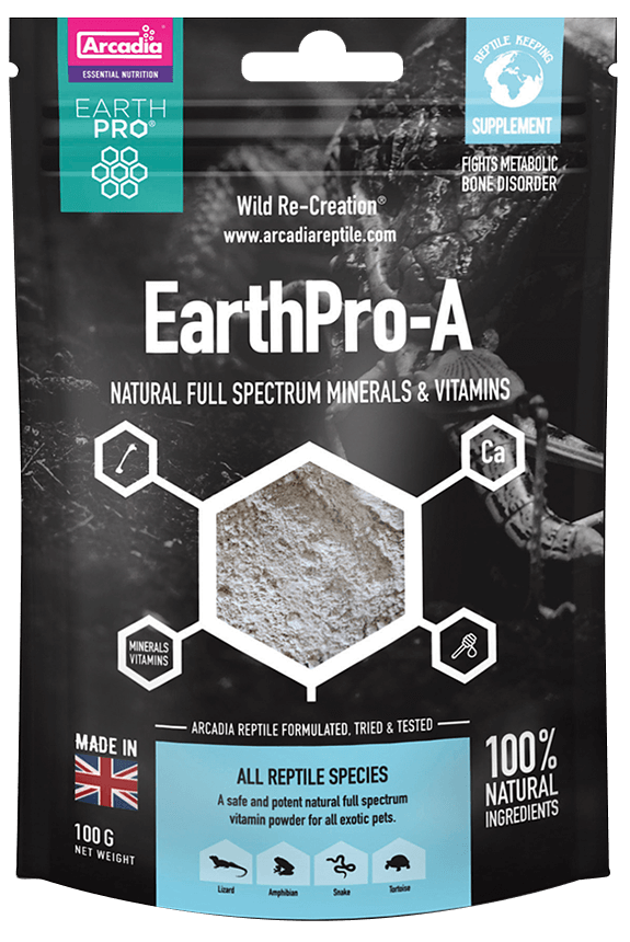 Arcadia EarthPro-A Reptile Vitamins & Minerals - Fishly