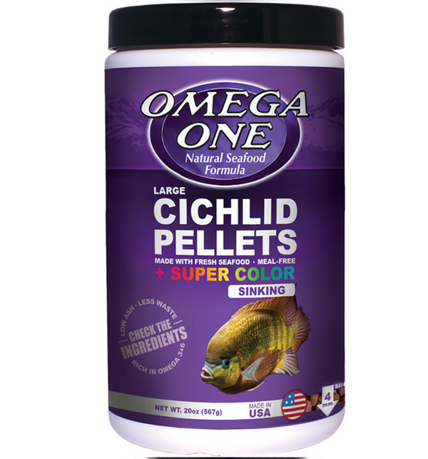 Omega Super Colour Large Cichlid (Sinking) - Fishly