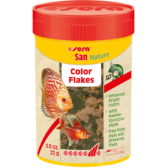 Sera San - Colour Flake Food - Fishly