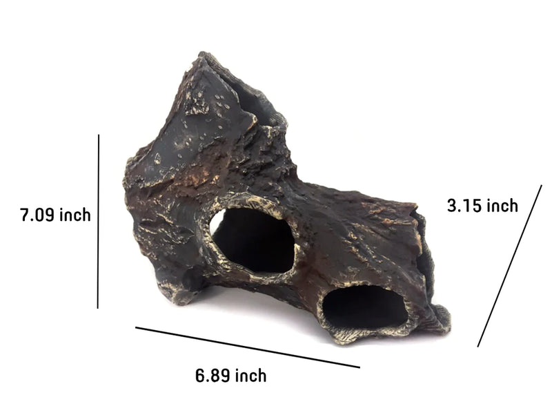 Pleco Ceramics Tree Trunk - Fishly